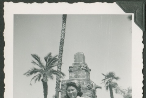 A woman on Catalina Island (ddr-densho-328-463)