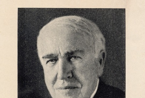 Clipping regarding Thomas Edison (ddr-njpa-1-237)
