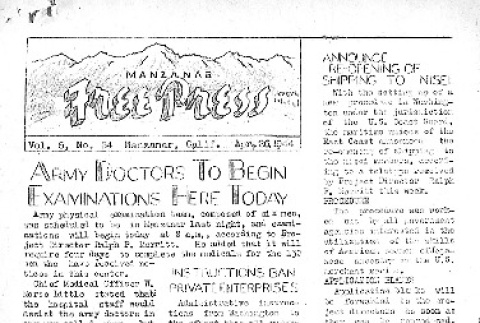 Manzanar Free Press Vol. 5 No. 34 (April 25, 1944) (ddr-densho-125-231)