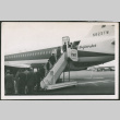 People boarding an airplane (ddr-densho-293-172)