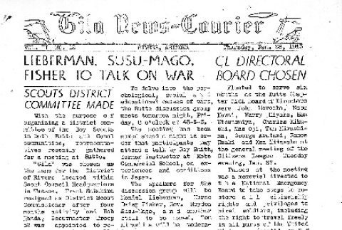 Gila News-Courier Vol. II No. 12 (January 28, 1943) (ddr-densho-141-46)