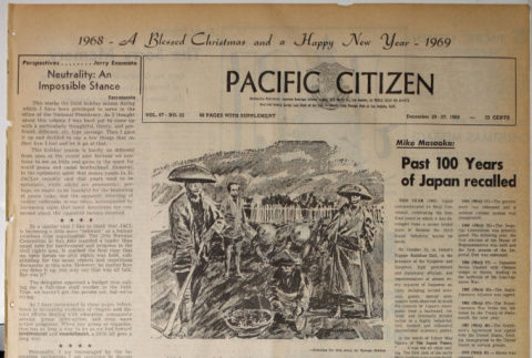 Pacific Citizen, Vol. 67, No. 25 (December 20-27, 1968) (ddr-pc-40-51)
