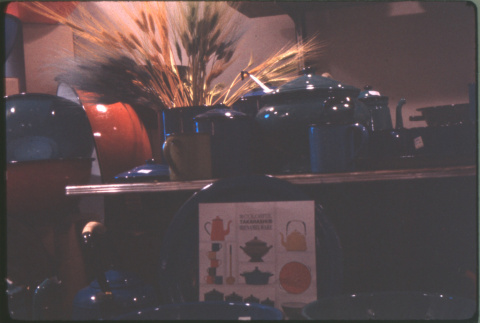 Display of enamelware items (ddr-densho-426-330)
