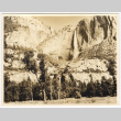 View from the base of a waterfall (ddr-densho-542-837)