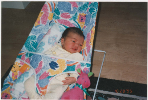Baby in bouncer (ddr-densho-426-1300)