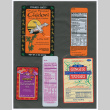 Various labels (ddr-densho-499-140)