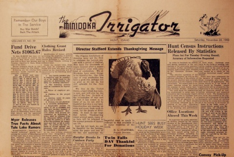 Minidoka Irrigator Vol. III No. 39 (November 20, 1943) (ddr-densho-119-64)