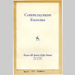 Commencement exercises Poston III Senior High School (ddr-csujad-38-355)