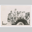 Children on Tractor (ddr-densho-556-4)