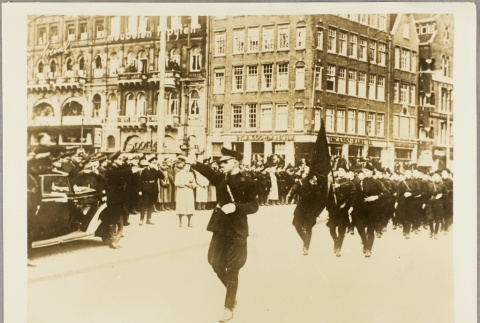 Dutch soldiers marching in a parade (ddr-njpa-13-19)