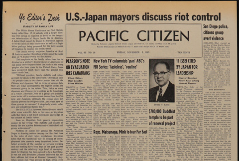 Pacific Citizen, Vol. 61, No. 19 (November 5, 1965) (ddr-pc-37-45)