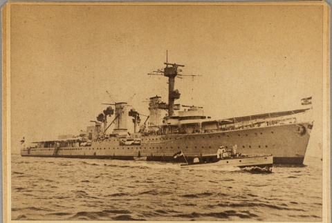 Clipping photograph of the German ship Koln (ddr-njpa-13-954)