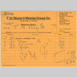 Invoice from The Niles & Moser Cigar Co. (ddr-densho-319-532)
