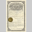 Marriage certificate (ddr-densho-331-1)