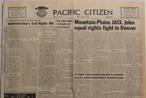 Pacific Citizen, Vol. 57, No. 1 (July 5, 1963) (ddr-pc-35-27)