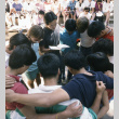 Campers during communion on the last day of camp (ddr-densho-336-1793)
