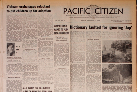 Pacific Citizen, Vol. 77, No. 11, (September 14, 1973) (ddr-pc-45-36)