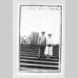 Couple on steps (ddr-densho-1007-479)