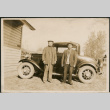 Two men by car (ddr-densho-293-204)