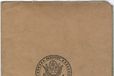 Henry Soichiro Watanabe's United States passport (ddr-densho-278-34)