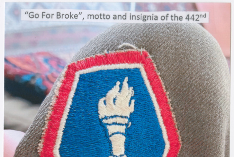 Go For Broke Insignia (ddr-densho-539-134)