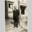 A man standing on steps (ddr-njpa-1-1738)