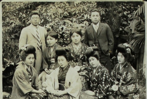 Taieko and Toru Yamamura, cousins (ddr-densho-252-82)
