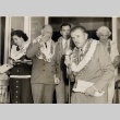 W. Harold Loper, Oren E. Long and other government officials dedicating the Queen Liliuokalani Building (ddr-njpa-2-630)
