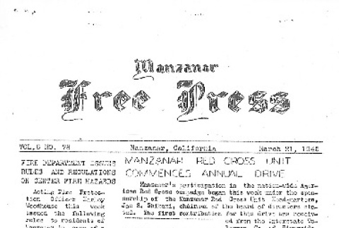 Manzanar Free Press Vol. 6 No. 78 (March 21, 1945) (ddr-densho-125-322)