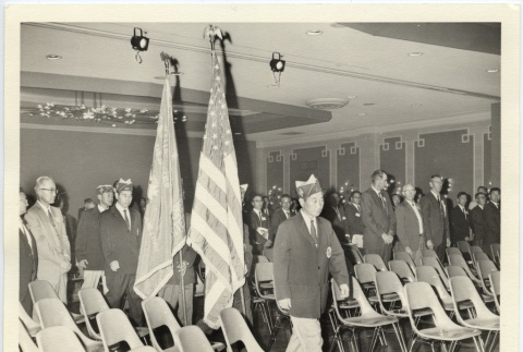 Flags presented in the Convention meeting (ddr-jamsj-1-435)