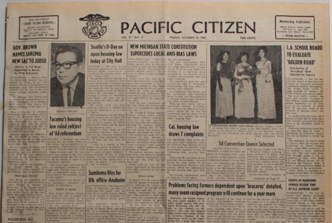Pacific Citizen, Vol. 58, No. 17 (October 25, 1963) (ddr-pc-35-43)