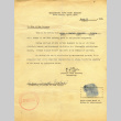 Certification of Joe Iwataki's membership in 53rd Infantry (ddr-ajah-2-827)