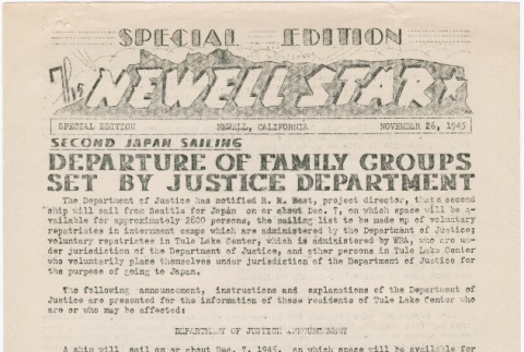 The Newell Star, Special Edition (November 26, 1945) (ddr-densho-284-102)