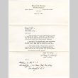 Letter from Harry Powell to Allen Arai (ddr-densho-430-67)