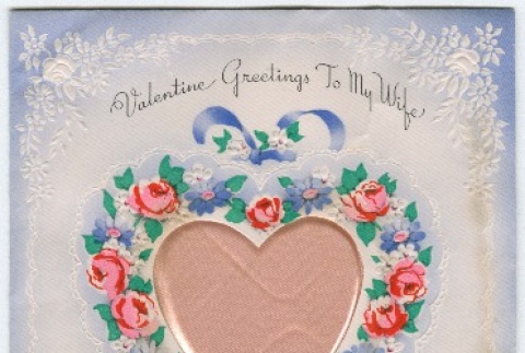 Valentine Card to Sally Domoto from Kan Domoto (ddr-densho-329-223)
