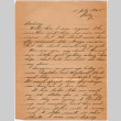 Letter from Alvin Uchiyama to Kathleen Koga Uchiyama (ddr-densho-406-129)