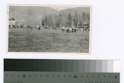 Game played in a field (ddr-densho-255-51)