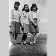 [Three Girls at Manzanar Children's Village] (ddr-csujad-29-327)