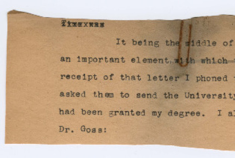 Letter from Joseph Ishikawa to Dr. R. W. Goss (ddr-densho-468-101)