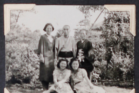 Keiyo, Mr. K., Mrs. K., Jean, Kaoru (ddr-densho-468-525)