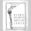 Rohwer Federated Christian Church bulletin (March 18, 1945) (ddr-densho-143-346)