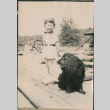 Boy and dog (ddr-densho-523-83)