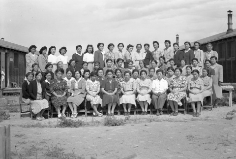 Group photograph in camp (ddr-fom-1-691)