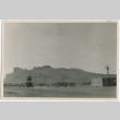 View of Castle Rock and a guard tower (ddr-densho-298-6)