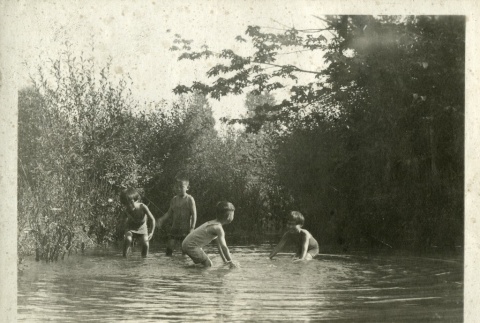 Children playing in the water (ddr-densho-182-44)