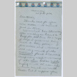 Letter from Min  to Bill Iino (ddr-densho-368-663)