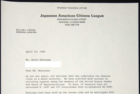 Set of form letters to JACL members (ddr-chijacl-1-506)