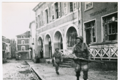 Two soldiers in Bruyeres (ddr-densho-1007-37)