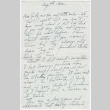 Letter to Sally Domoto, Kaneji Domoto, and Miki Domoto from Tia Gladding (ddr-densho-329-133)