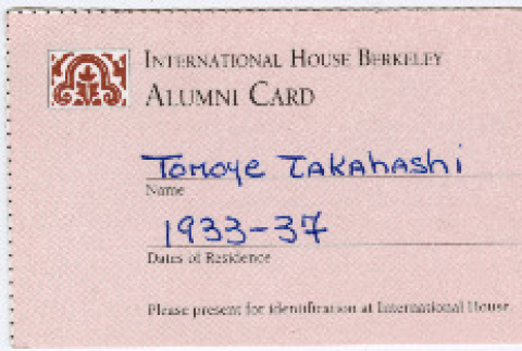 Alumni Card for Berkeley International House (ddr-densho-422-638)
